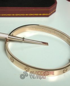 Cartier replica gioielli bracciale love everose