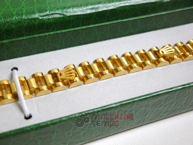 Rolex replica gioielli bracciale jubilèè oro giallo - immagine 4