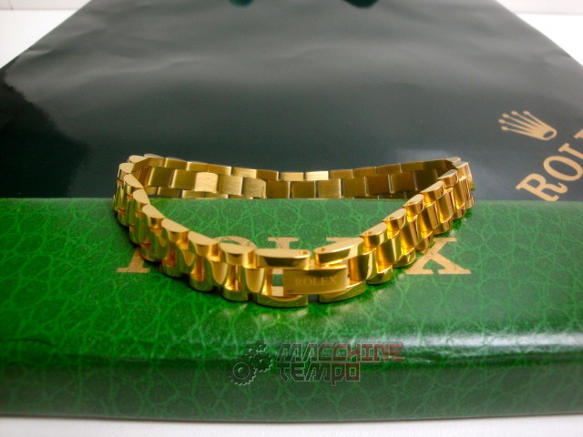 Rolex replica gioielli bracciale jubilèè oro giallo - immagine 5