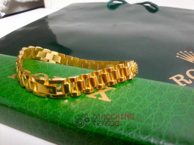 Rolex replica gioielli bracciale jubilèè oro giallo - immagine 6