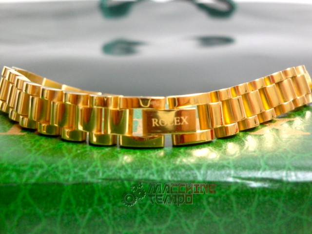 Rolex replica gioielli bracciale jubilèè oro giallo - immagine 8