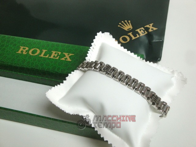 Rolex replica gioielli bracciale jubilèè oro bianco - immagine 7