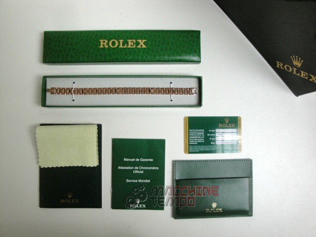 Rolex replica gioielli bracciale jubilèè everose - immagine 3