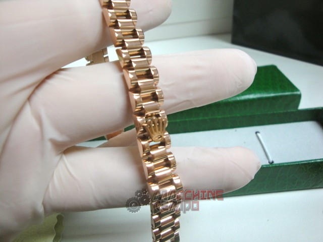 Rolex replica gioielli bracciale jubilèè everose - immagine 7