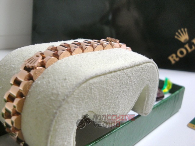 Rolex replica gioielli bracciale jubilèè everose - immagine 9