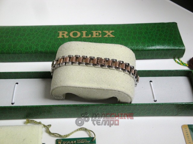 Rolex replica gioielli bracciale jubilèè acciaio everose bi-colour
