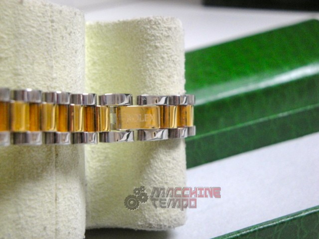 Rolex replica gioielli bracciale jubilèè acciaio oro giallo bi-colour - immagine 11
