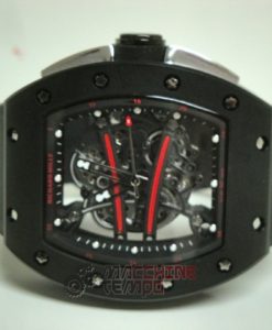 richard mille replica skeletron RM038 bubba watson pro-hunter strip rubber-b