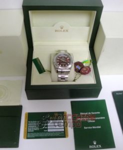 rolex replica daydate ll acciaio brown dial orologio replica copia imitazione