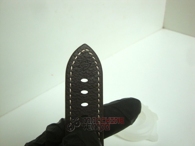 Panerai replica luminor marina black seal pro-hunter pvd cinturino pelle imitazione copia - immagine 11