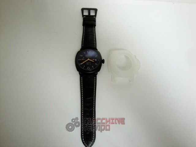 Panerai replica radiomir 10 days platinum cinturino pelle imitazione copia - immagine 3