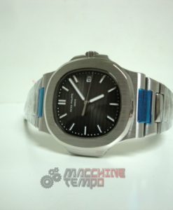 patek philippe replica nautilus grey dial skeletron acciaio orologio imitazione