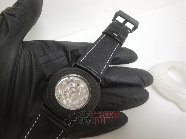 Panerai replica radiomir 10 days platinum cinturino pelle imitazione copia - immagine 9