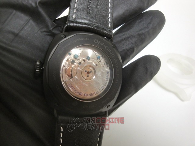 Panerai replica radiomir 10 days platinum cinturino pelle imitazione copia - immagine 10