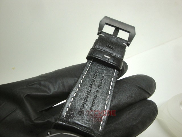 Panerai replica radiomir 10 days platinum cinturino pelle imitazione copia - immagine 11