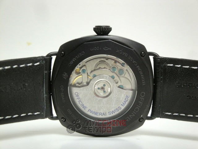 Panerai replica radiomir 10 days platinum cinturino pelle imitazione copia - immagine 12