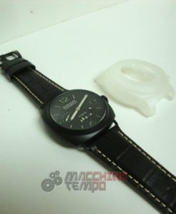 Alternative view of Panerai replica radiomir 8 days pro-hunter pvd cinturino pelle imitazione copia