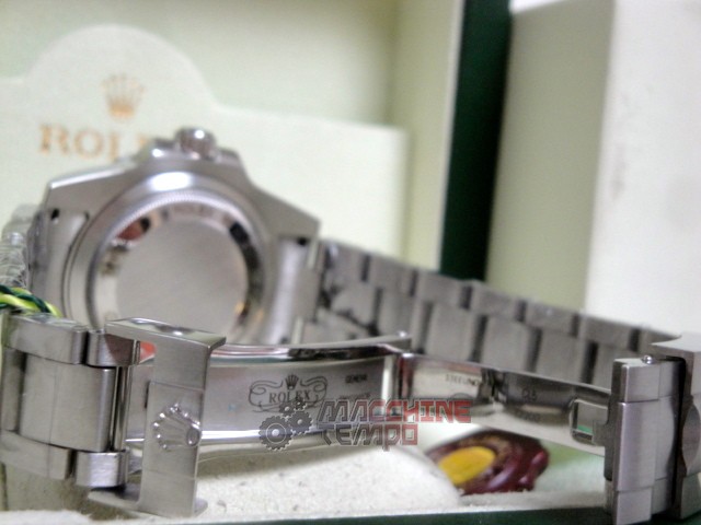 rolex replica seadweller new basilea gradient green dial orologio replica copia lusso imitazione - immagine 13