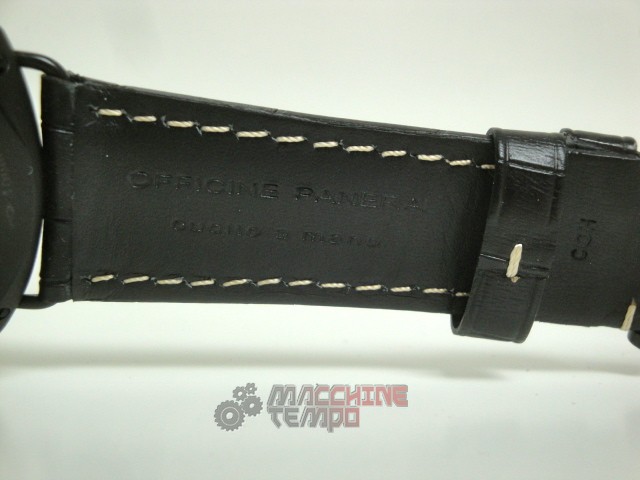 Panerai replica radiomir 8 days pro-hunter pvd cinturino pelle imitazione copia - immagine 7