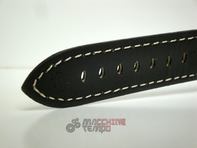 Panerai replica radiomir 8 days pro-hunter pvd cinturino pelle imitazione copia - immagine 8