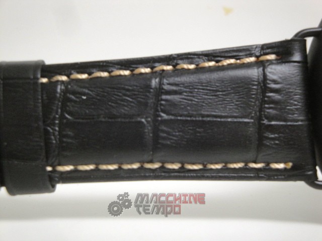 Panerai replica radiomir 8 days pro-hunter pvd cinturino pelle imitazione copia - immagine 12