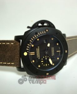 Panerai replica submersible ceramica pro-hunter pvd imitazione copia