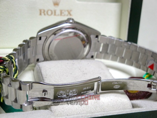 rolex replica daydate ll acciaio blue dial president orologio replica copia imitazione - immagine 12