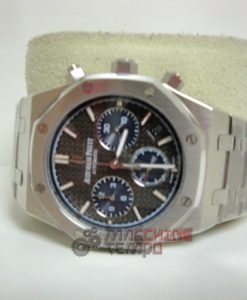 Alternative view of audemars piguet replica chrono offshore leo messi acciaio black dial imitazione copia