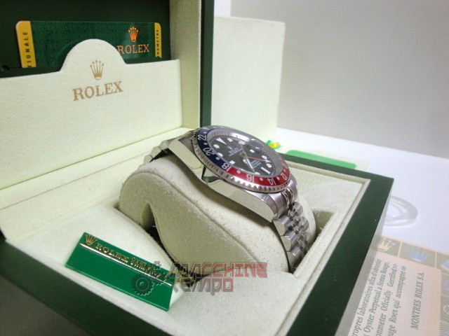 rolex replica GMT master II rosso blue classic jubilèè orologio replica - immagine 6