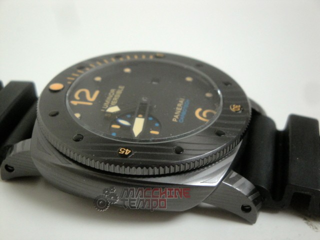 Panerai replica luminor submersible 1950 carbotech 3 days automatic 47mm PAM00616 imitazione copia - immagine 15