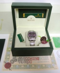 rolex replica datejust acciaio oyster perpetual red grape orologio imitazione