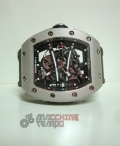 Alternative view of richard mille replica skeletron RM038 bubba watson titanium strip