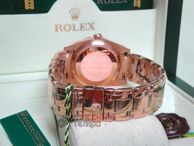 rolex replica pearlmaster rose gold red grape orologio imitazione - immagine 12