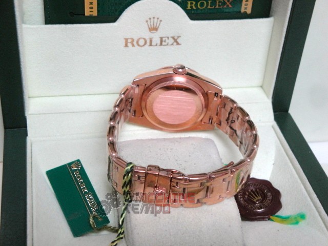 rolex replica pearlmaster rose gold red grape orologio imitazione - immagine 13