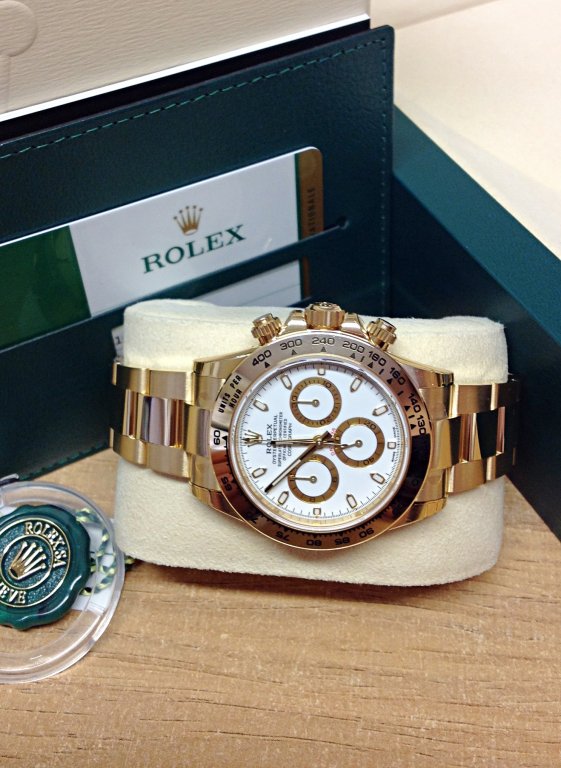 Rolex replica daytona 116508 white dial - immagine 4