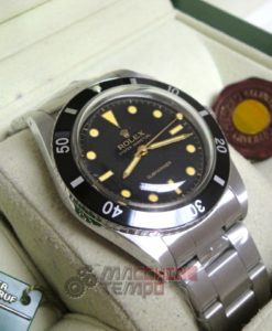 rolex replica vintage submariner 5516 no data plexi glass