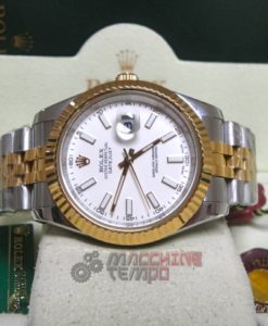 rolex replica datejust acciaio oro giallo white dial jubilèè orologio imitazione