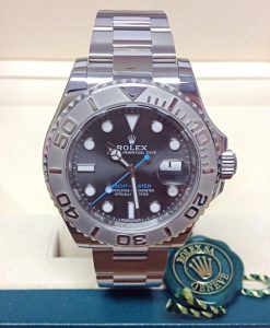 Alternative view of Rolex replica yacht master I 116622 rhodium dial