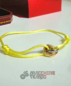 Cartier replica gioielli bracciale trinity yellow