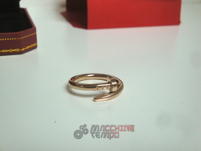 Cartier replica gioielli anello just on clue rose gold - immagine 6