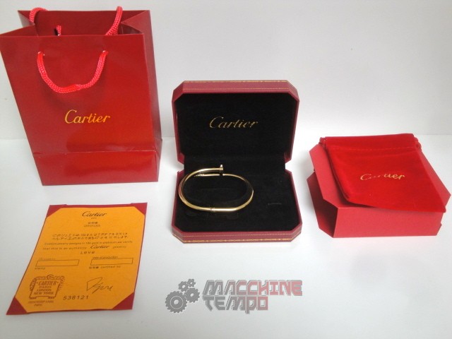 Cartier replica gioielli bracciale juste un clou yellow gold - immagine 3