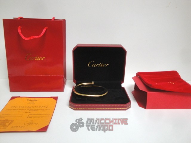 Cartier replica gioielli bracciale juste un clou yellow gold - immagine 4