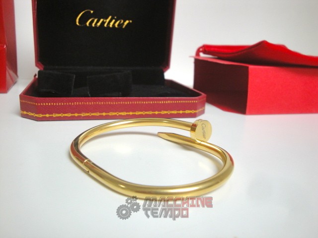 Cartier replica gioielli bracciale juste un clou yellow gold - immagine 5