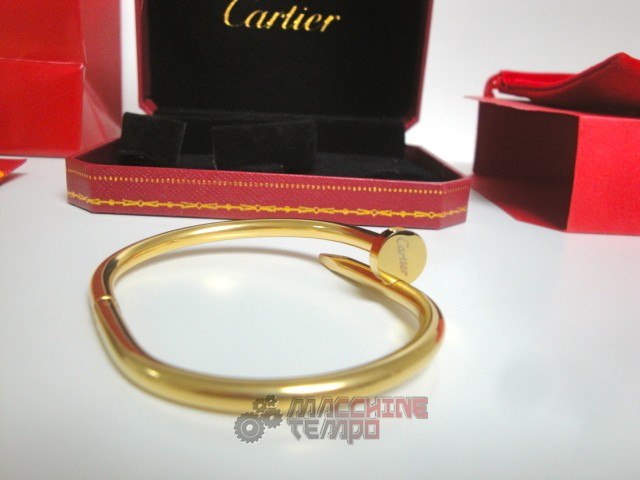 Cartier replica gioielli bracciale juste un clou yellow gold - immagine 6
