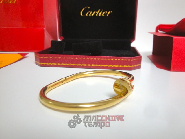 Cartier replica gioielli bracciale juste un clou yellow gold - immagine 7
