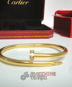 Cartier replica gioielli bracciale juste un clou yellow gold