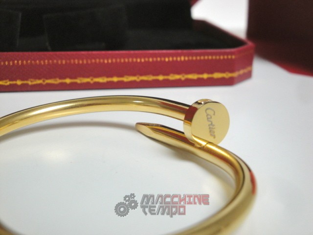 Cartier replica gioielli bracciale juste un clou yellow gold - immagine 9