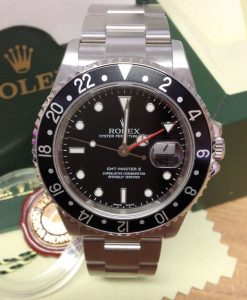 Rolex replica GMT master II 16710 black bezel oyster