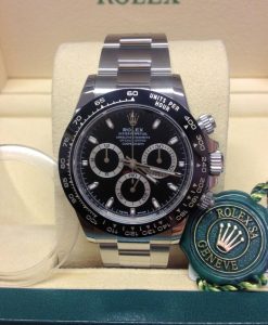 Alternative view of Rolex replica daytona 116500LN crono ceramichon black dial