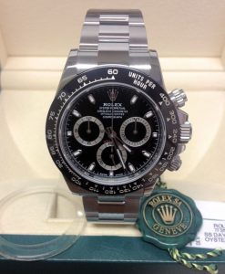 Rolex replica daytona 116500LN crono ceramichon black dial